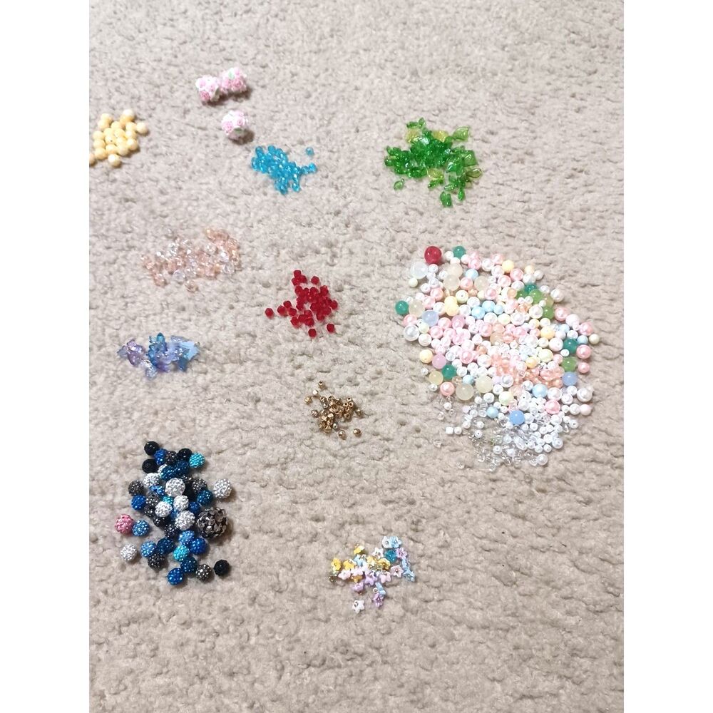Huge Bulk Jewelry Craft Lot - Beads, Chains, Findings (NWT/NWOT/EUC) - Picture 5 of 12